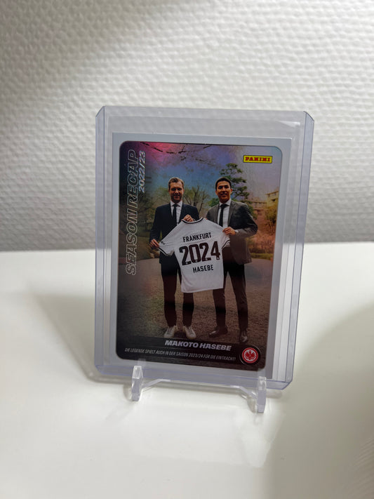 Panini Season Recap 22-23 - Makoto Hasebe PR: 789 #SGE08 - Eintracht Frankfurt