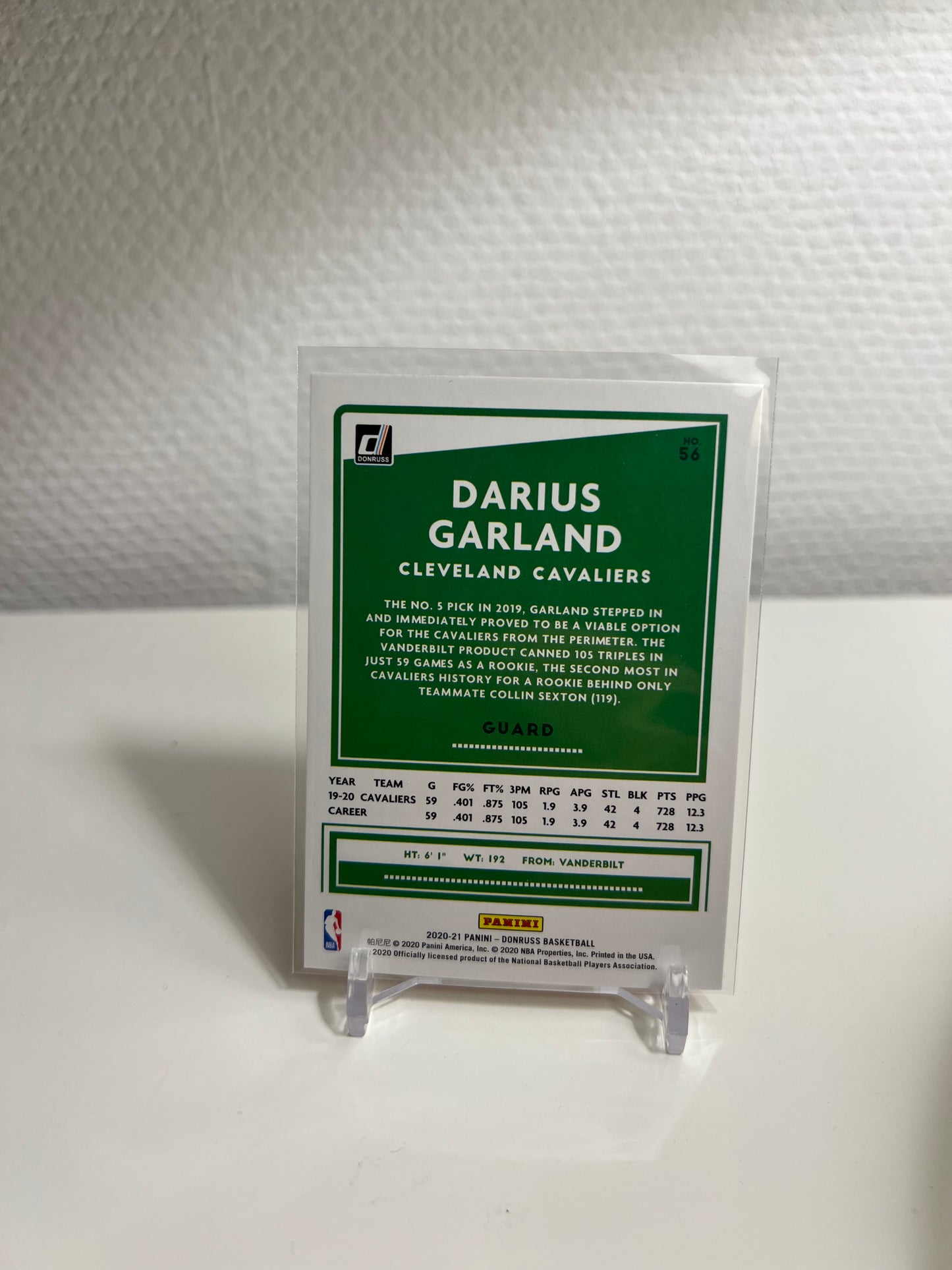 Panini Donruss 20-21 - Darius Garland Orange Laser - Cleveland Cavaliers