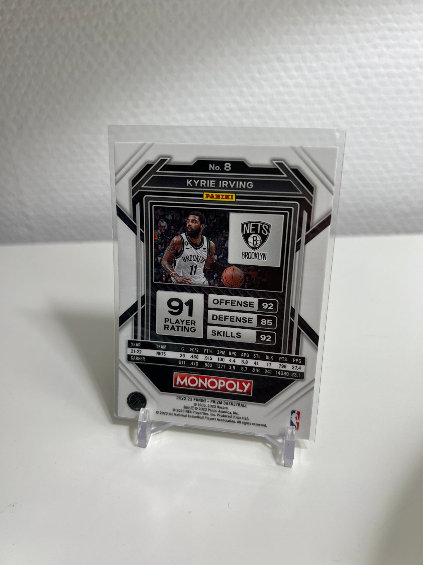Panini Prizm Monopoly 22-23 - Kyrie Irving - Brooklyn Nets