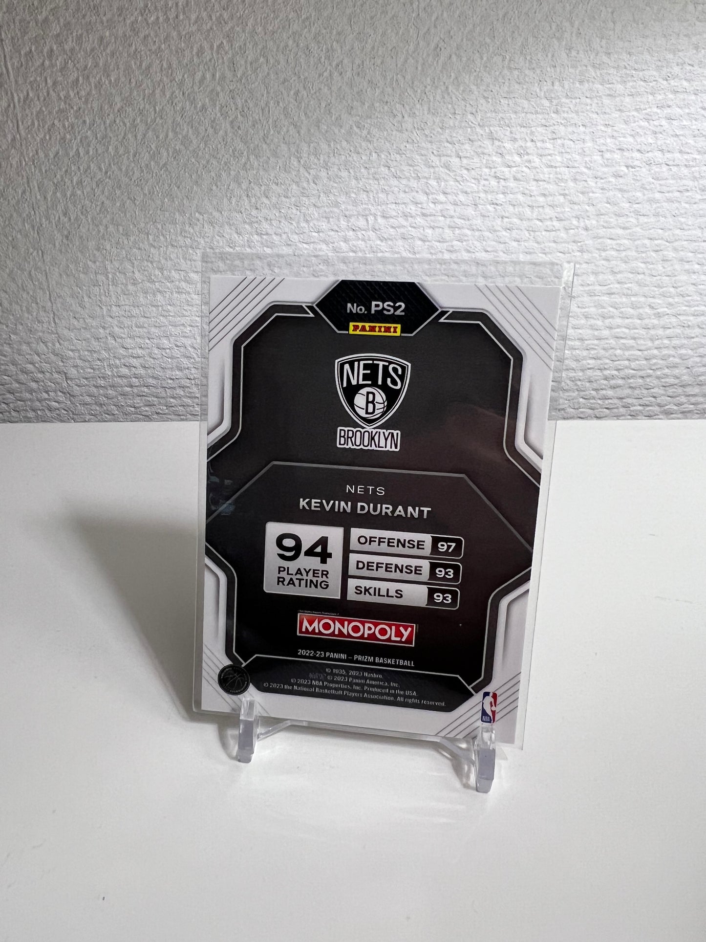 Panini Prizm Monopoly 22-23 - Kevin Durant All-Stars - Brooklyn Nets