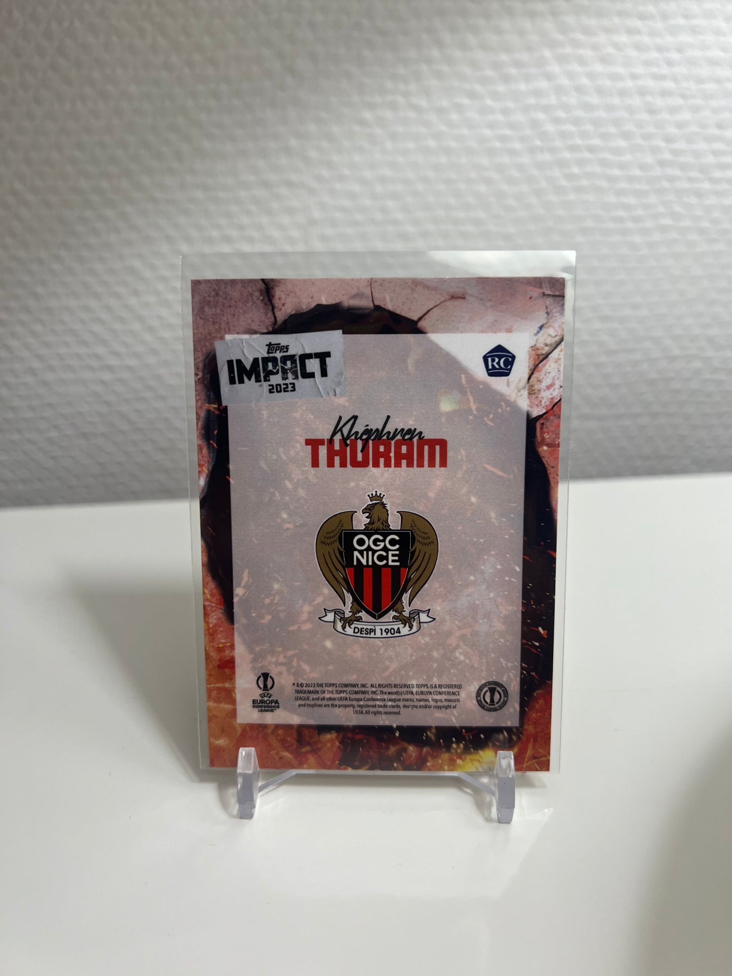 Topps Impact 22-23 - Khephren Thuram RC Card - OGC Nizza