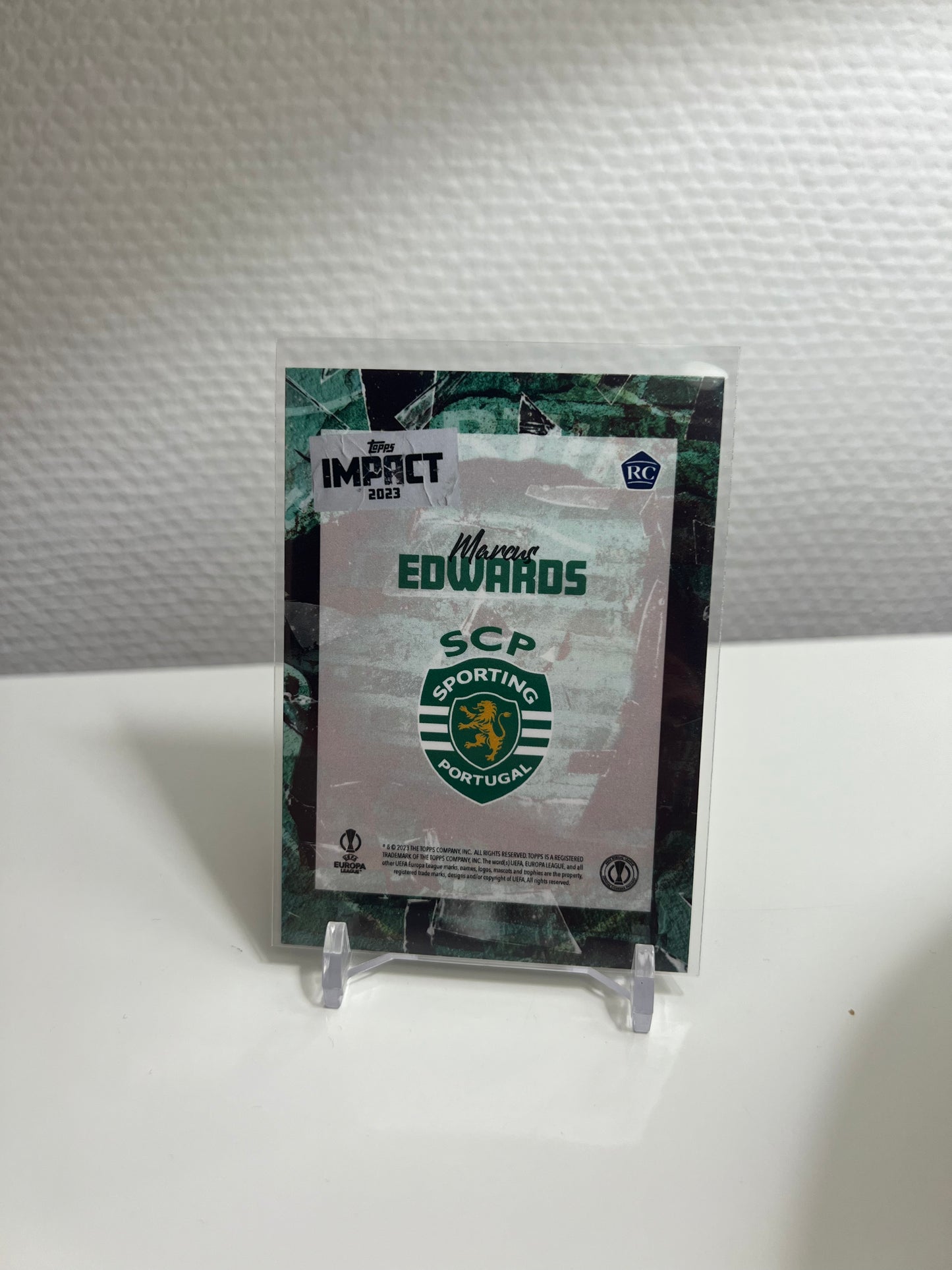 Topps Impact 22-23 - Marcus Edwards RC Card - Sporting Lissabon