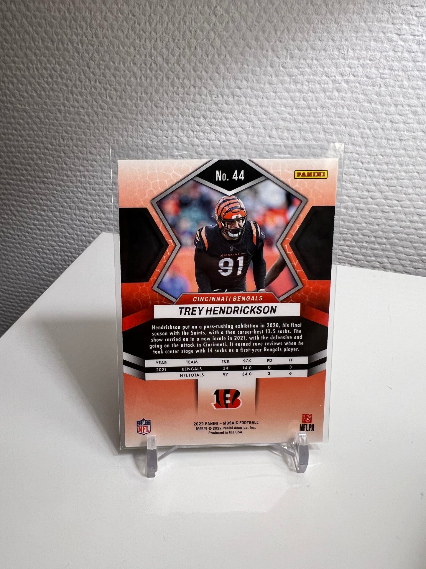 Mosaic 22 - Trey Hendrickson - Cincinnati Bengals