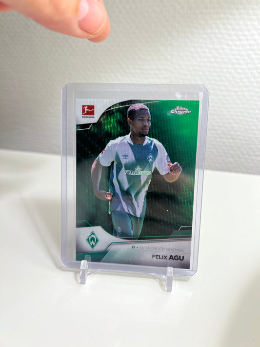 Chrome 22-23 - Felix Agu Green Wave /99 - SV Werder Bremen