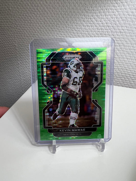 Prizm 21 - Kevin Mawae Green Pulsar - New York Jets