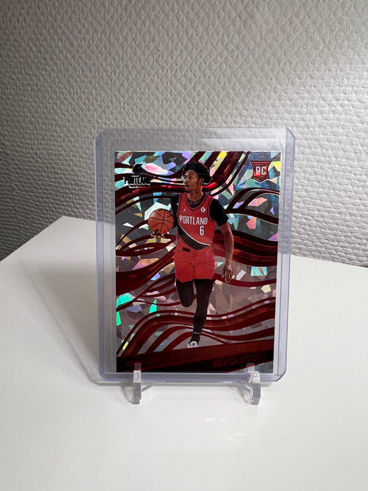 Revolution 21-22 - Keon Johnson New Year RC Card - Portland Trail Blazers