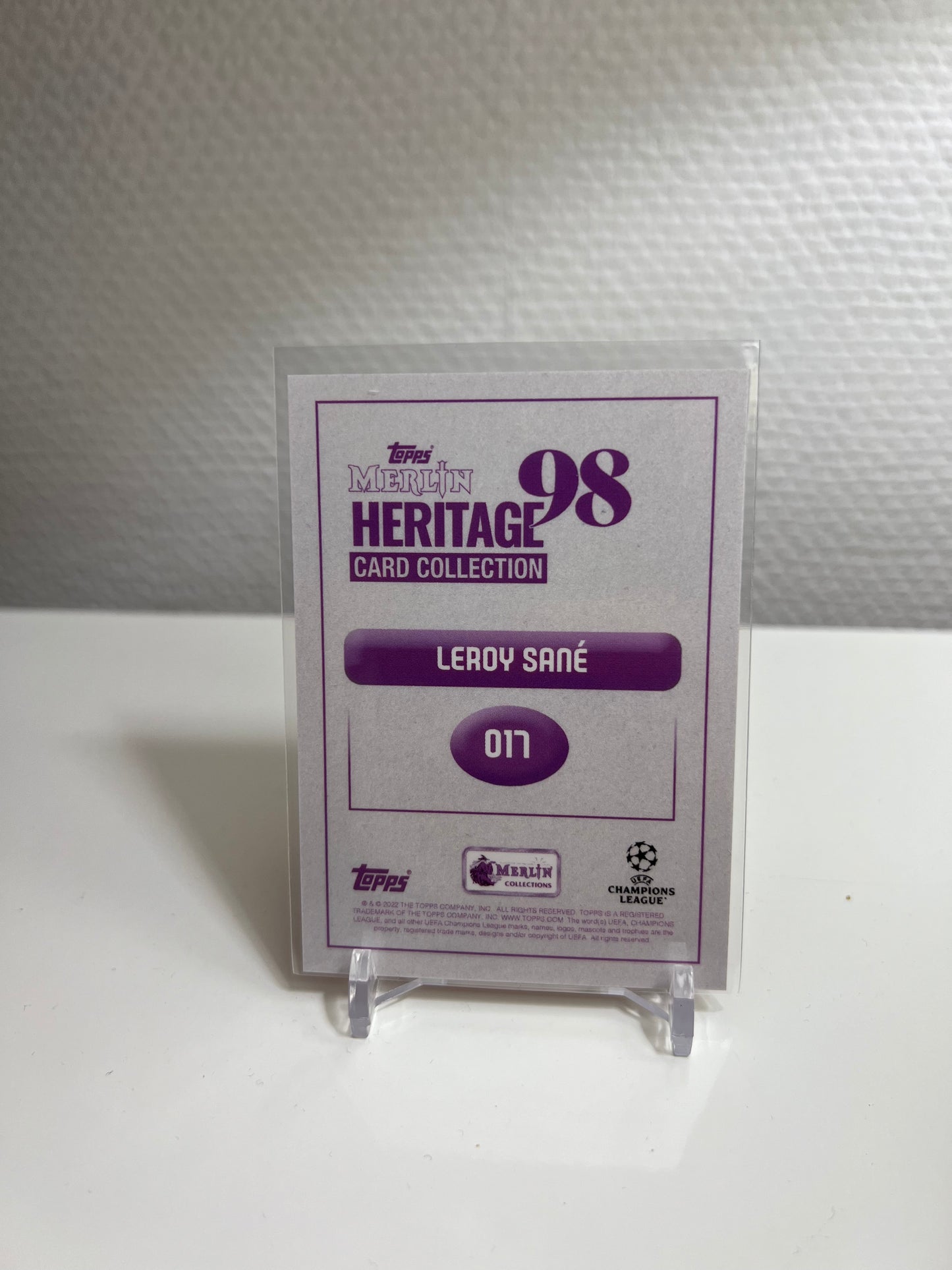 Merlin Heritage 98 22-23 - Leroy Sané - FC Bayern München