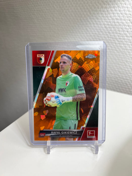 Chrome Sapphire 21-22 - Rafal Gikiewicz Orange /250 - FC Augsburg