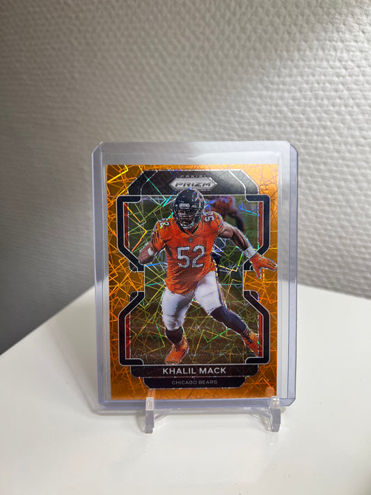 Prizm 21 - Khalil Mack Orange Velocity - Chicago Bears