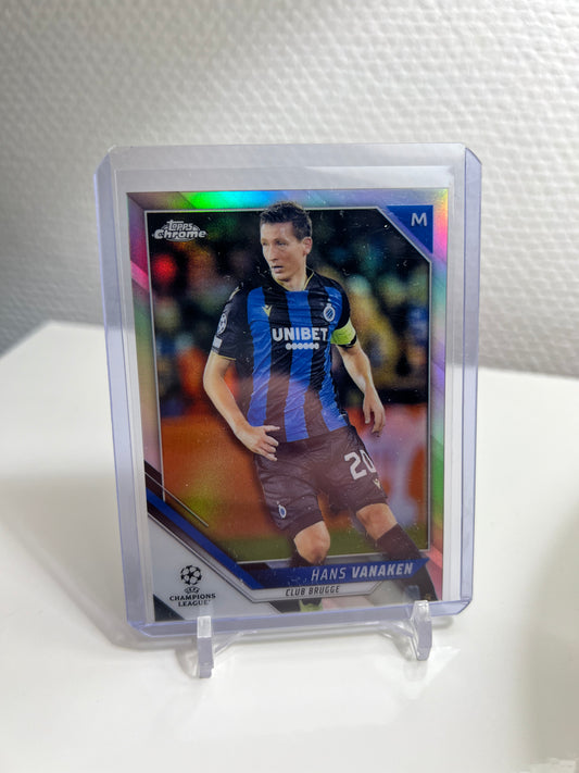 Chrome 21-22 - Hans Vanaken Refractor - FC Brügge