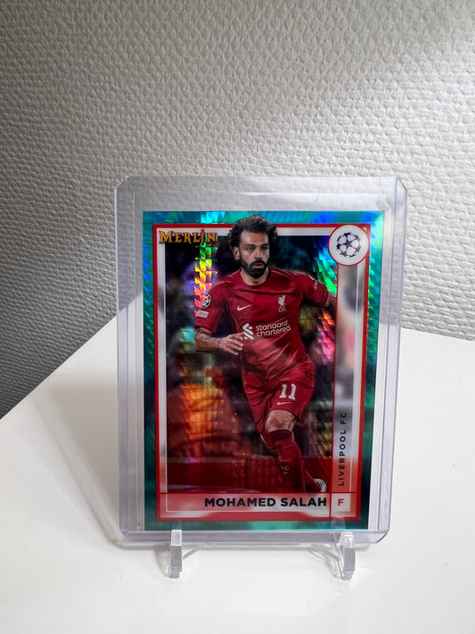 Merlin Chrome 22-23 - Mohamed Salah Aqua Prism - FC Liverpool