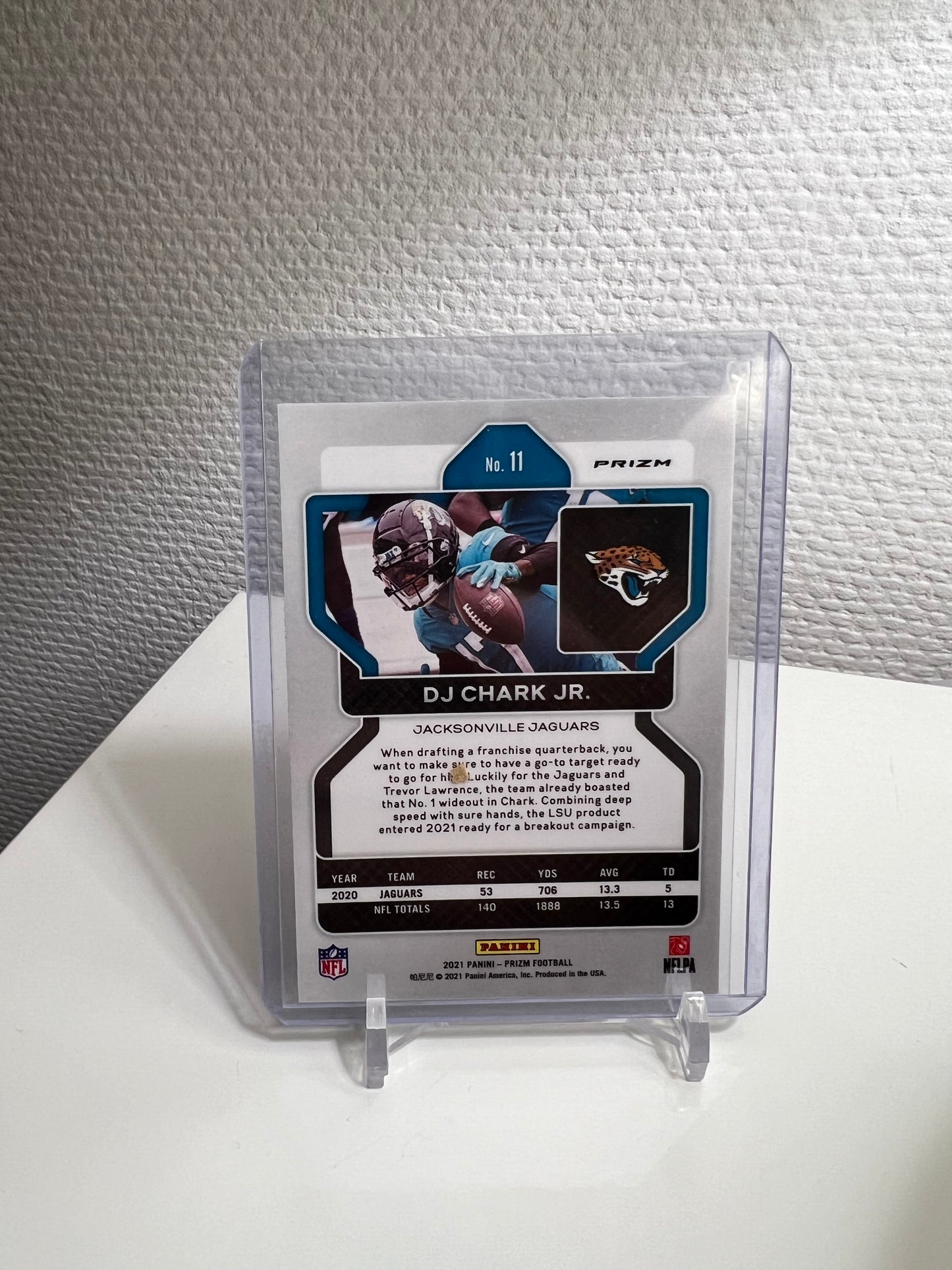 Prizm 21 - DJ Chark Jr. Green - Jacksonville Jaguars