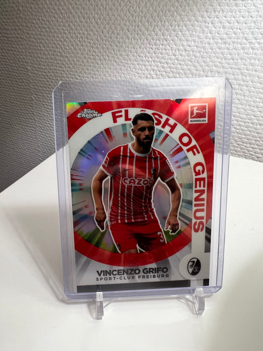 Chrome 22-23 - Vincenzo Grifo Flash of Genius - SC Freiburg #FG-VG