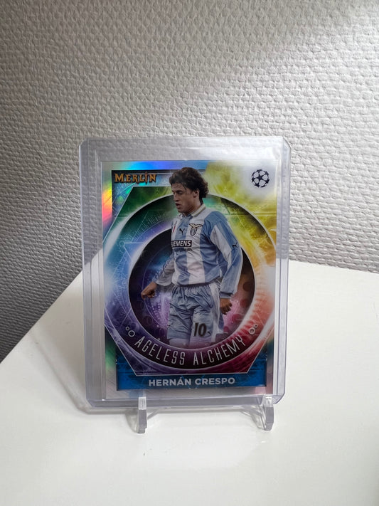 Merlin Chrome 22-23 - Hernan Crespo Ageless Alchemy - Lazio Rom #AA-19