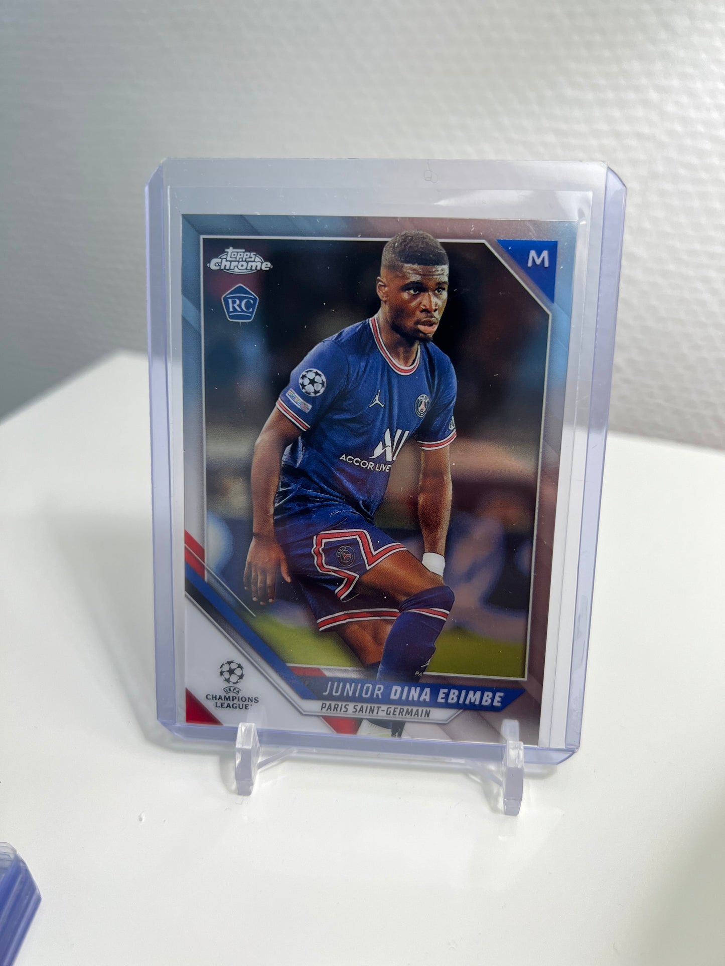 Chrome 21-22 - Junior Dina Ebimbe RC Card - Paris Saint-Germain