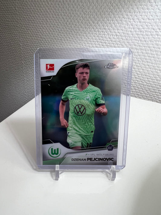 Chrome 22-23 - Dzenan Pejcinovic Refractor RC Card - VfL Wolfsburg