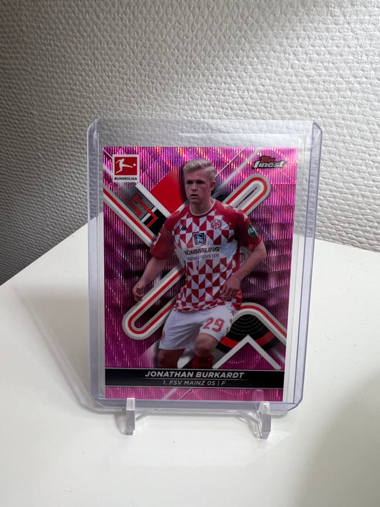 Finest 21-22 - Jonathan Burkardt Pink Wave /300 - FSV Mainz 05