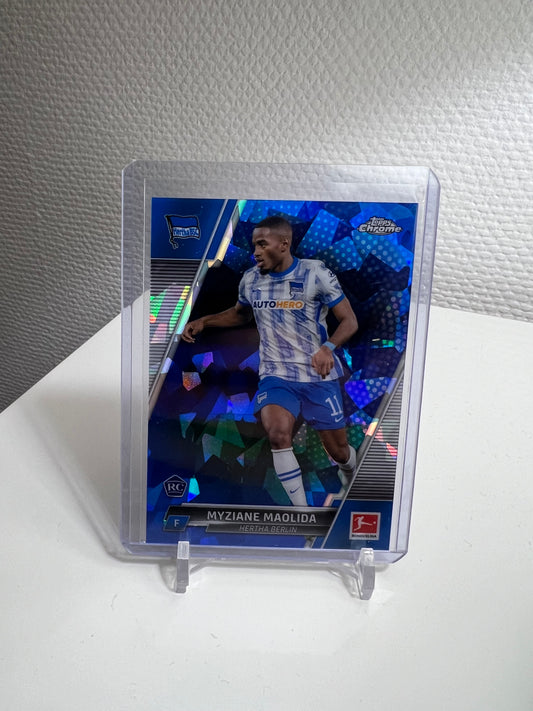 Chrome Sapphire 21-22 - Myziane Maolida RC Card - Hertha BSC Berlin