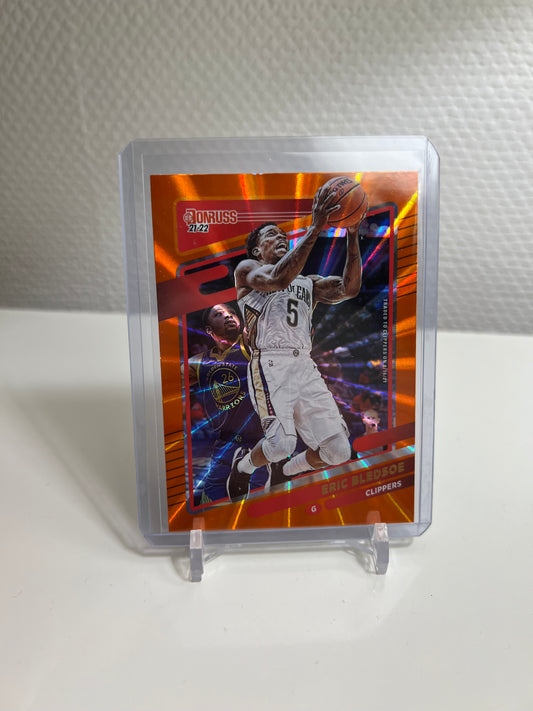 Donruss 21-22 - Eric Bledsoe Orange Laser - Los Angeles Clippers