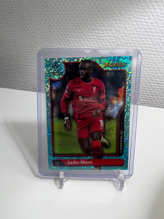 Merlin 21-22 - Sadio Mane Aqua Speckle /199 - FC Liverpool