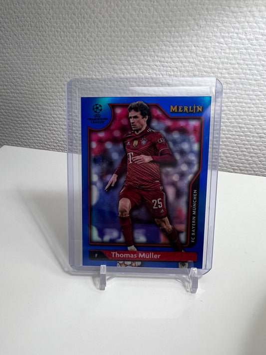 Merlin 21-22 - Thomas Müller Blue /75 - FC Bayern München