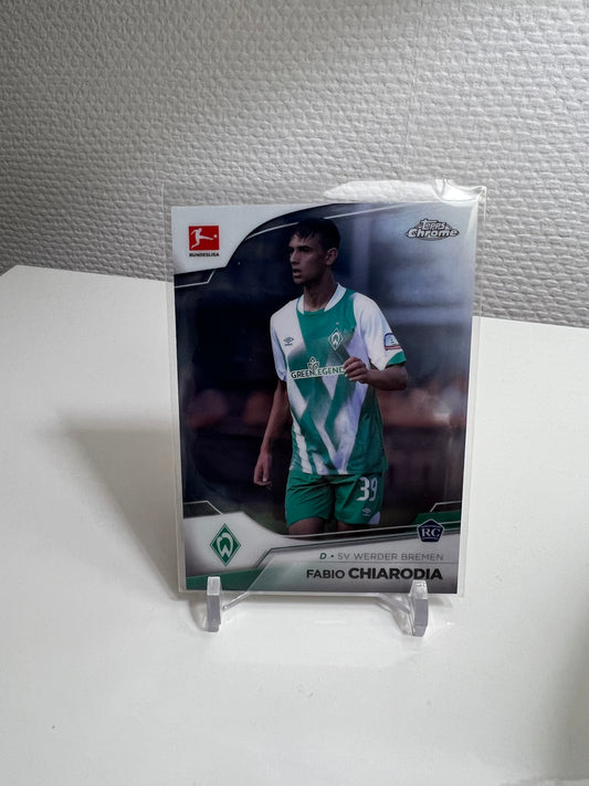 Chrome 22-23 - Fabio Chiarodia RC Card - SV Werder Bremen