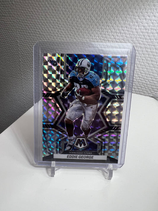 Mosaic 22 - Eddie George Silver Prizm - Tennessee Titans