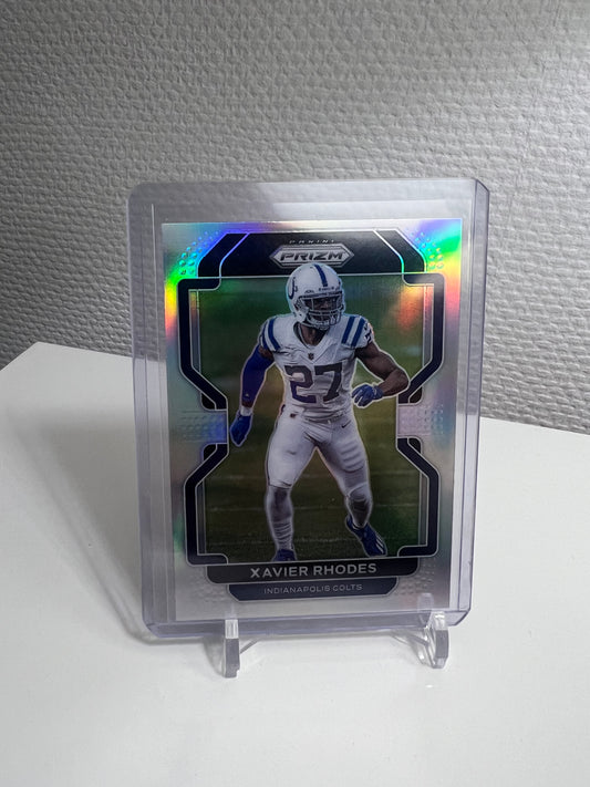 Prizm 21 - Xavier Rhodes Silver Prizm - Indianapolis Colts