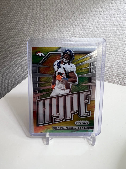 Prizm 21 - Javonte Williams Hype - Denver Broncos #H-11