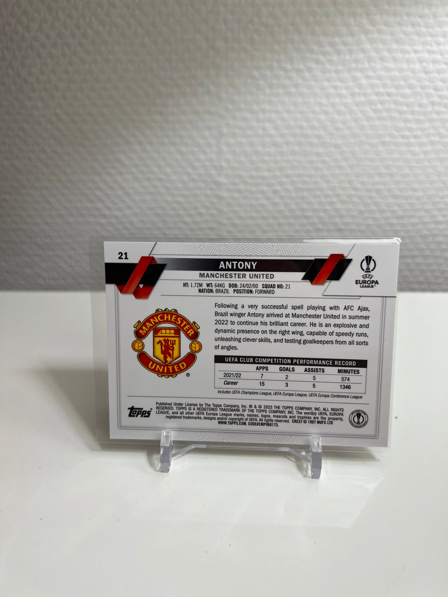 Chrome 22-23 - Antony - Manchester United