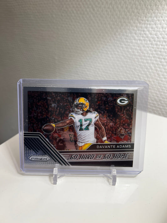 Prizm 20 - DaVante Adams Go Hard or Go Home - Green Bay Packers