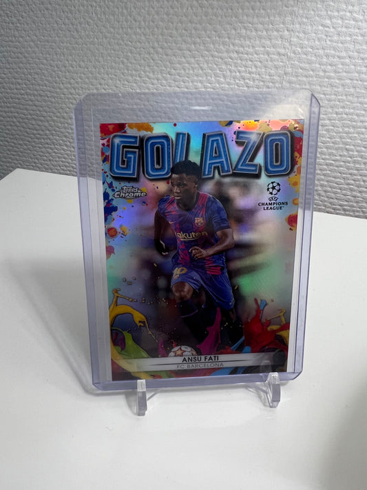 Chrome 21-22 - Ansu Fati Golazo - FC Barcelona #G-9