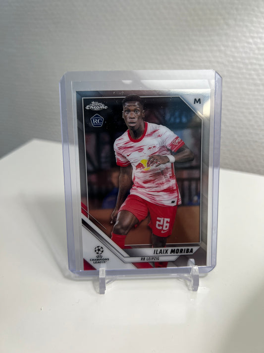 Chrome 21-22 - Ilaix Moriba RC Card - RB Leipzig