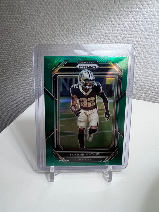 Prizm 22 - Tyrann Mathieu Green - New Orleans Saints