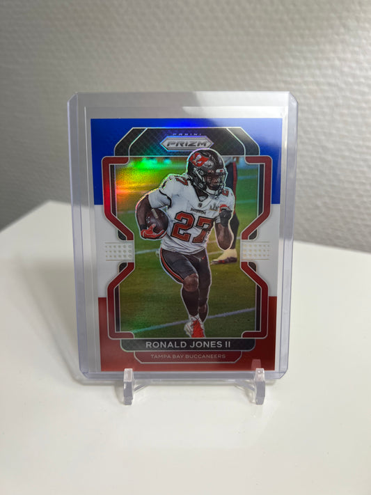 Panini Prizm 21 - Ronald Jones II Tri-Color - Tampa Bay Buccaneers