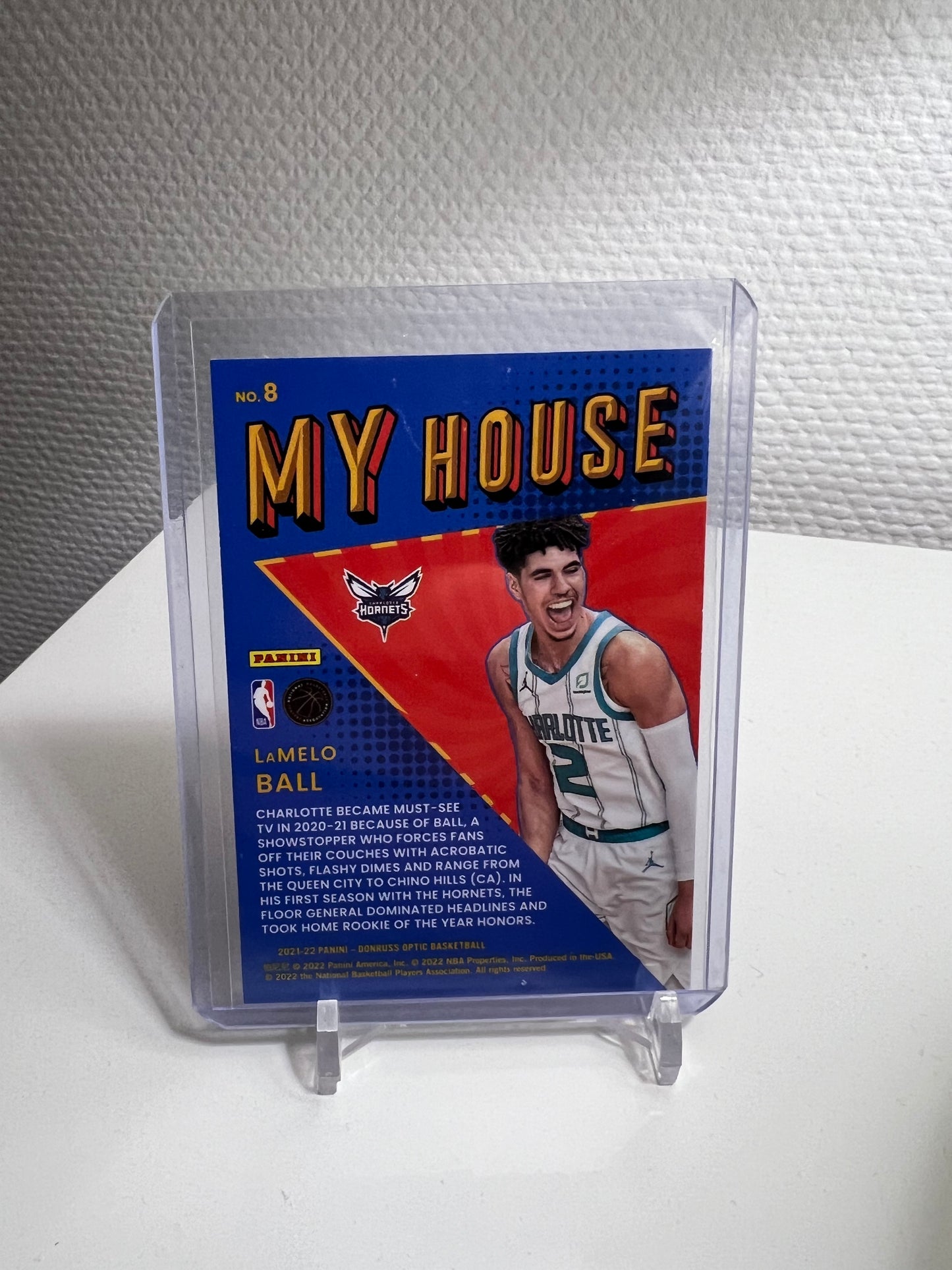Donruss Optic 21-22 - LaMelo Ball My House - Charlotte Hornets