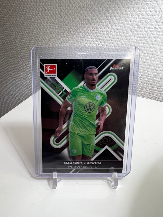 Finest 21-22 - Maxence Lacroix Black /199 - VfL Wolfsburg