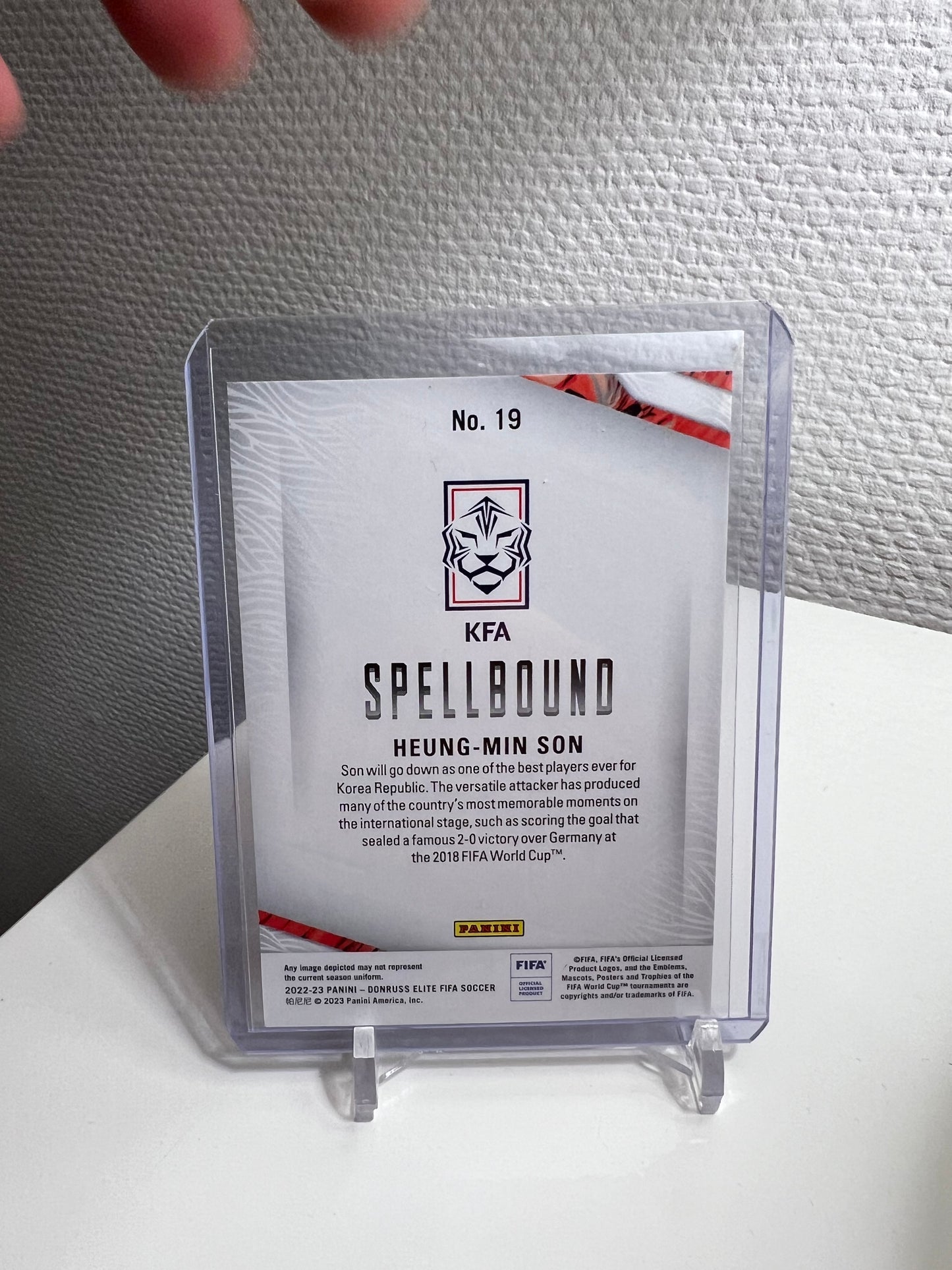 Donruss Elite 22-23 - Heung-Min Son Spellbound O - Südkorea