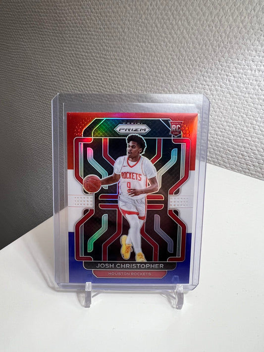 Prizm 21-22 - Josh Christopher Tri-Color RC Card - Houston Rockets