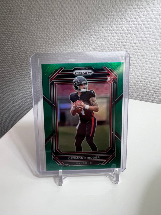 Prizm 22 - Desmond Ridder Green RC Card - Atlanta Falcons