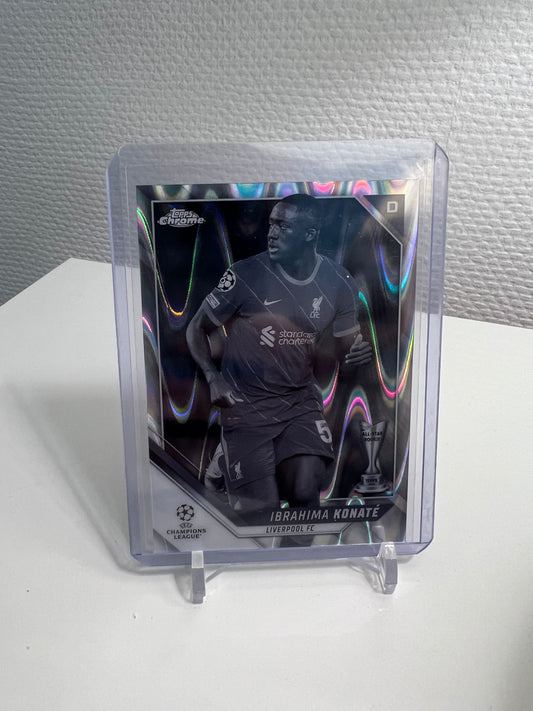 Chrome 21-22 - Ibrahima Konate All-Star Rookie Ray Wave - FC Liverpool