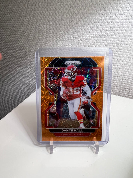 Prizm 21 - Dante Hall Orange Velocity - Kansas City Chiefs