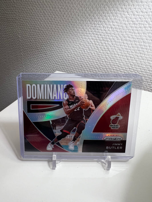 Prizm 21-22 - Jimmy Butler Dominance Silver Prizm - Miami Heat