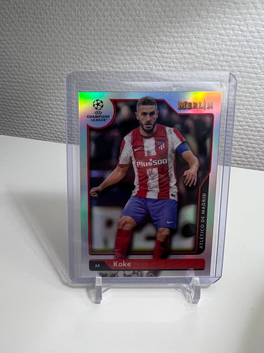 Merlin 21-22 - Koke Refractor - Atletico Madrid