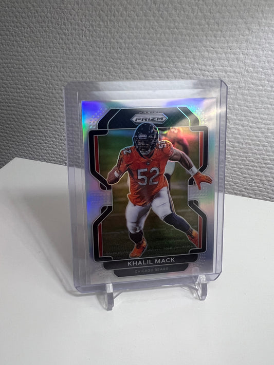 Prizm 21 - Khalil Mack Silver Prizm - Chicago Bears