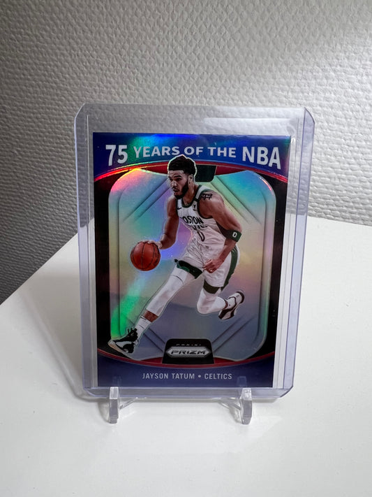 Prizm 21-22 - Jayson Tatum 75 Years of the NBA Prizm - Boston Celtics