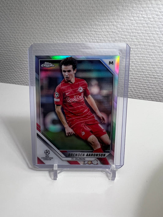 Chrome 21-22 - Brenden Aaronson Refractor - FC Salzburg