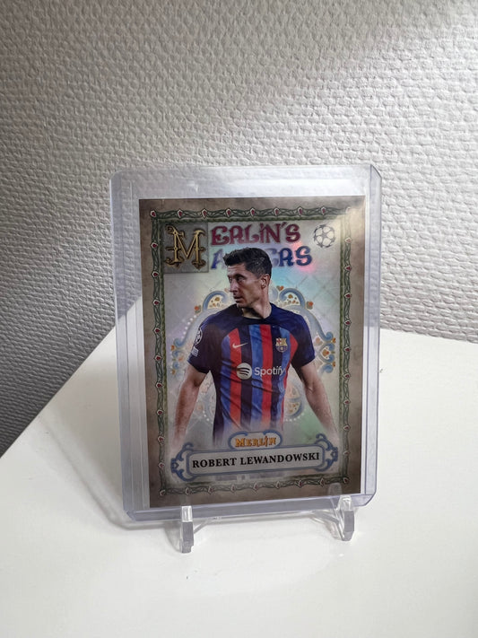 Merlin Chrome 22-23 - Robert Lewandowski Merlin´s Masters - FC Barcelona #MM-3