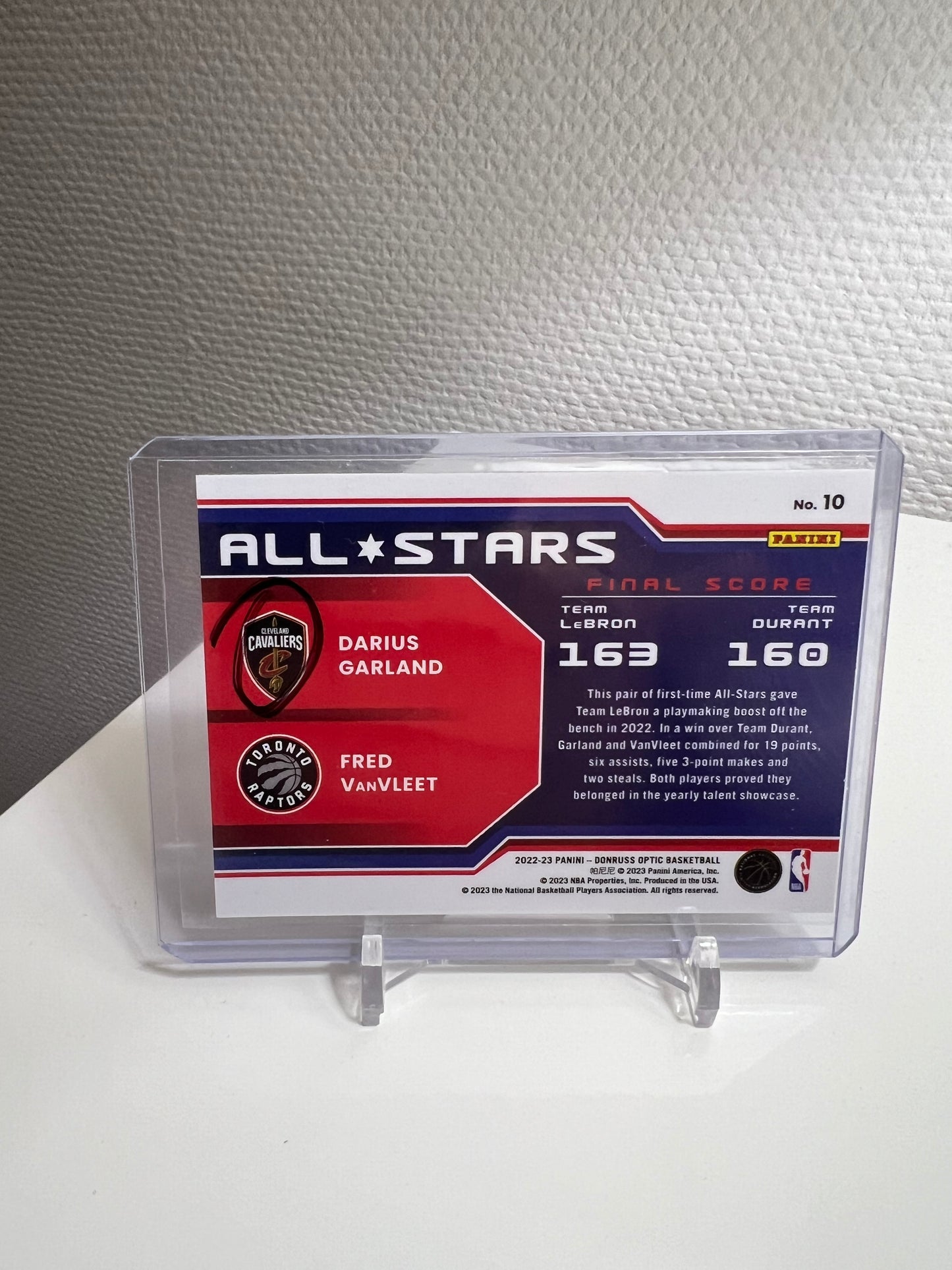 Donruss Optic 22-23 - Darius Garland / Fred VanVleet All Stars - Cavaliers Raptors