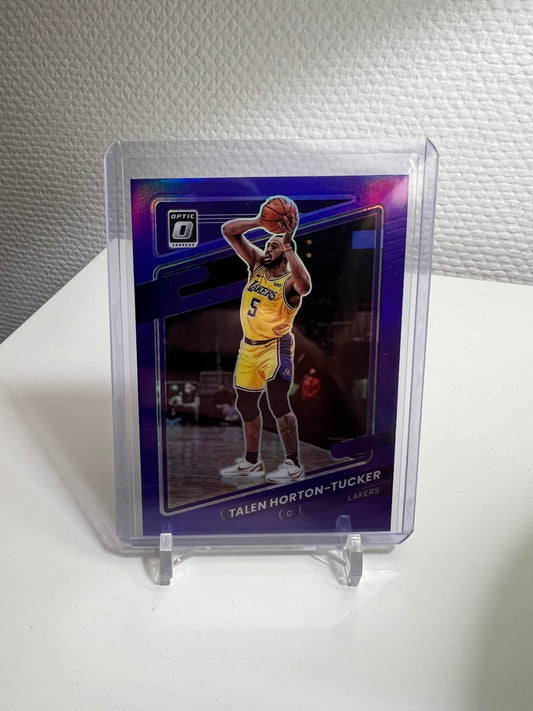 Donruss Optic 21-22 - Talen Horton-Tucker Purple Prizm - Los Angeles Lakers